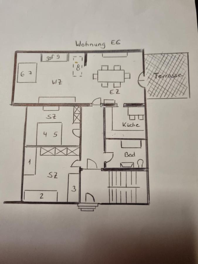 Ferienwohnung Toge Wadgassen Dış mekan fotoğraf